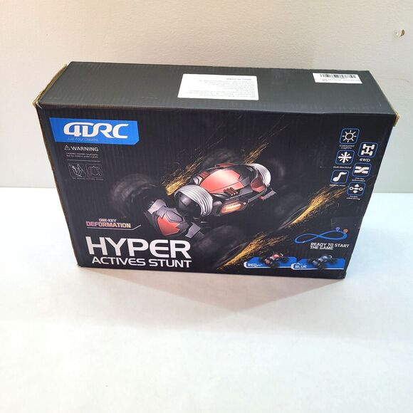 Remote Control Car Stunt Vehicle ELECTRIC BLUE 4WD, Multi directional Lights Up - Picture 5 of 10